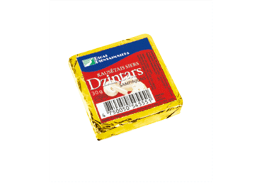 Dzintars kausētais siers ar šampinjoniem 30 g