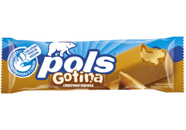 Pols krējuma saldējums ar karameli 120 ml/75 g