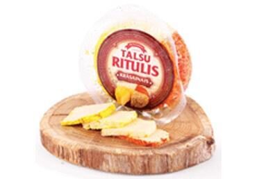 Talsu ritulis 4 krāsu siers 45% 350 g (aptuveni)