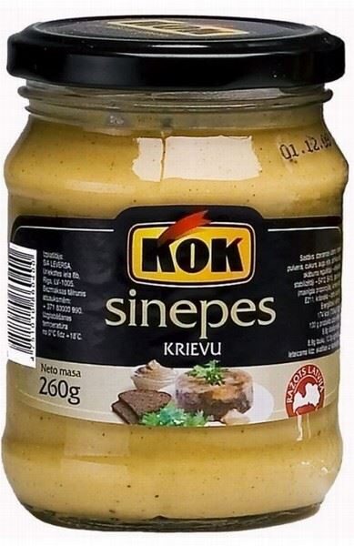 KOK krievu sinepes 260 g