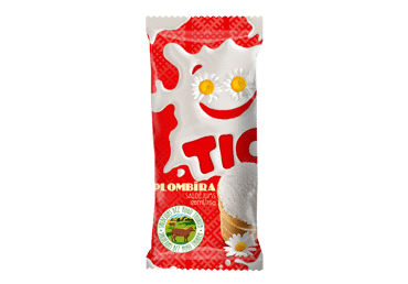 Tio plombīra saldējums ar vaniļas garšu vafeļu glāzītē 75g