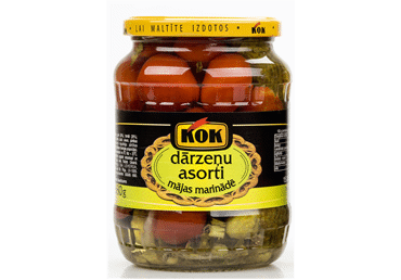 KOK dārzeņu asorti 680 g