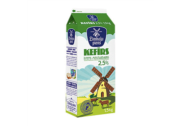 Limbažu piens kefīrs 2.5% 1,5 l