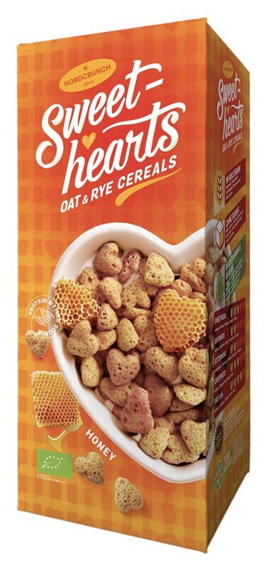 Milzu! Sweethearts rudzu un auzu pārslas ar medu un kanēli 150 g