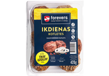 Forevers ceptas kotletes “Ikdienas” 420 g 