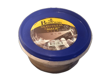 Bērzciems siļķu filejas “Matje” eļļā 500 g