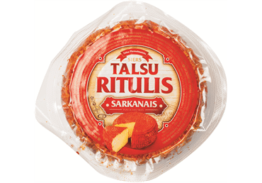 Talsu ritulis sarkanais siers 45% 350 g (aptuveni) 