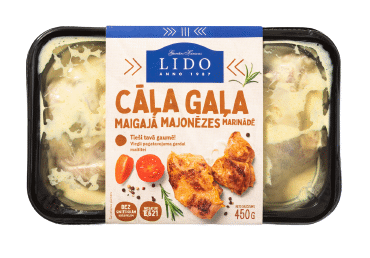 Lido cāļa gaļa maigajā majonēzes marinādē 450g