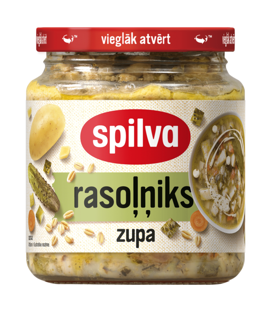 Spilva zupa rasoļņiks 580 g