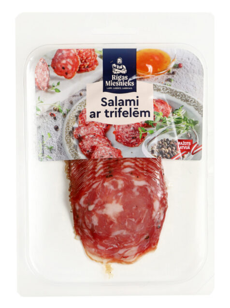 Rīgas miesnieks salami ar trifelēm 80 g šķēlēs