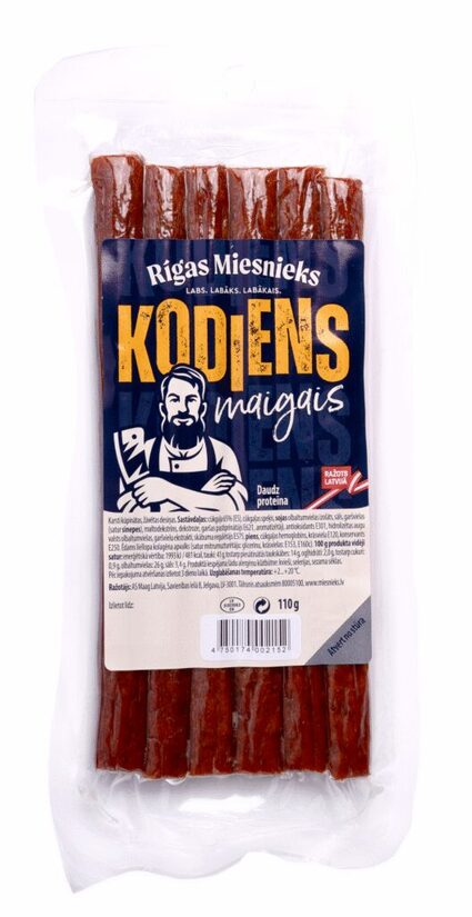 Rīgas miesnieks desiņas “Kodiens maigais” 110 g