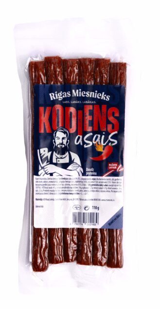 Rīgas miesnieks desiņas “Kodiens asais” 110 g