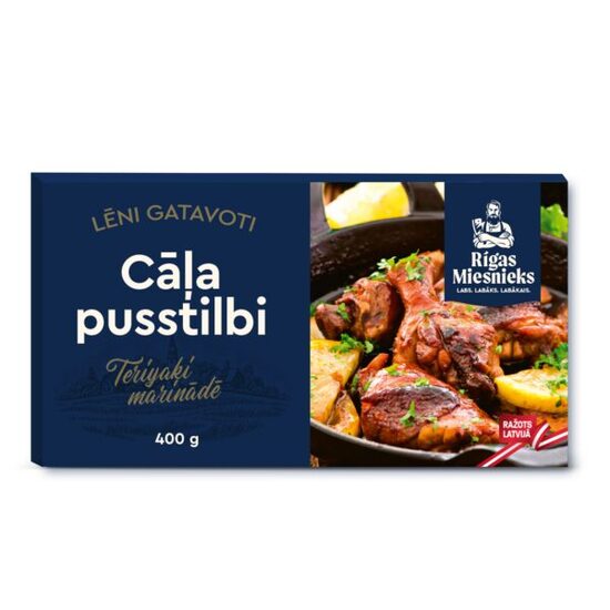 Rīgas miesnieks cāļa pusstilbi teriyaki marinādē 400 g