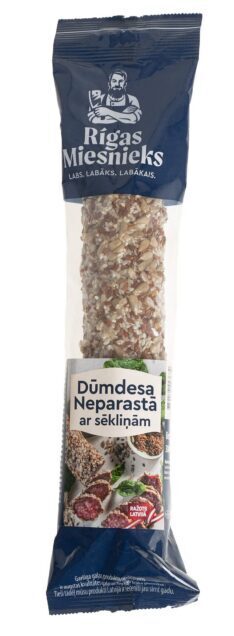 Rīgas miesnieks dūmdesa neparastā ar sēkliņām 300 g