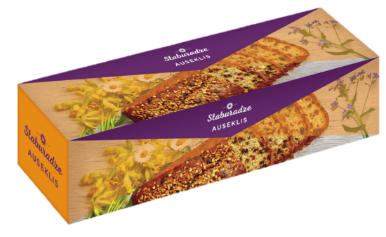 Staburadze plūmju kēkss ar rozīnēm un žāvētām aprikozēm Auseklis 650 g
