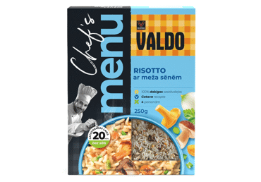Valdo risotto ar meža sēnēm 250 g