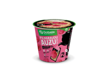 Dobele ātri pagatavojamā pilngraudu auzu putra ar avenēm 50 g