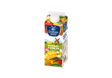 Limbažu piens mango - vaniļas jogurts 1,5% 950 g