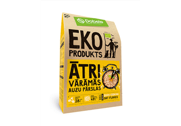 Dobele ātri vārāmās auzu pārslas 500 g