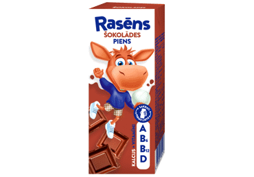 Rasēns piena dzēriens šokolādes 1,5% 200 ml