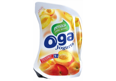 Oga dzeramais jogurts persiku 1 kg