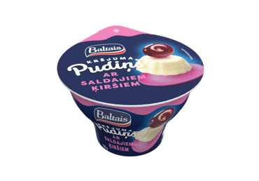 Baltais krējuma pudiņš saldo ķiršu 150 g