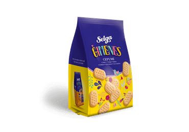 Selga cepumi “Ģimenei” ar iebiezinātā piena garšu 300 g