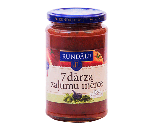 Rundāle 7 dārza zaļumu mērce 400 g