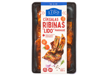 Lido cūkgaļas ribiņas marinādē 800 g