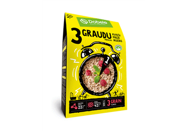 Dobele 3 graudu pārslas 500 g