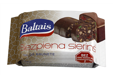 Baltais biezpiena sieriņš “Saldā brunete” 38 g