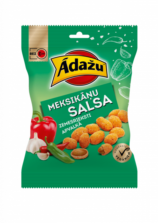 Ādažu zemesrieksti meksikāņu salsa 140 g