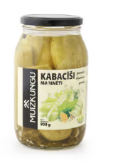 Muižkungu pickled marrow 900 g