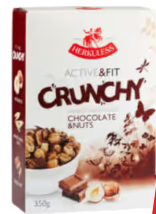 Herkuless Active&Fit crunchy muesli with chocolate and nuts 350 g