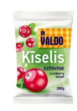 Valdo dry mix for jelly with cranberry flavor 20 g