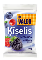 Valdo dry mix for jelly with wild berry flavor 20 g