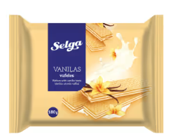 Selga waffles with vanilla flavor 180 g
