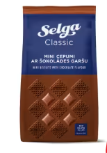 Selga mini cookies with chocolate flavor 250 g