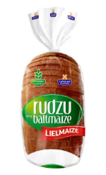 Latvijas maiznieks rye white bread "Lielmaize" 500 g