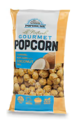 Pophouse karamelizēts popkorns ar kokosriekstu skaidiņām 180 g 