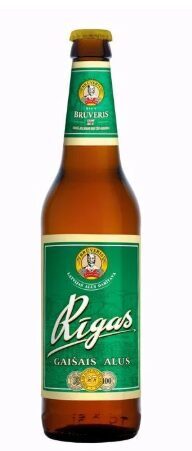  Brūveris Riga light beer 5.2% 500 ml