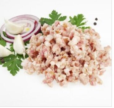 Forevers sliced ​​smoked pork for patties 2.5 kg (approximately)