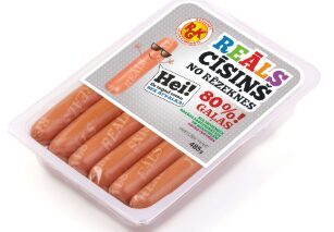 RGK frankfurters “Reāli” 485 g