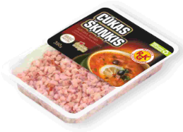 RGK smoked pork ham cubes 350 g