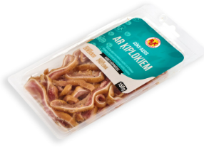 RGK hot smoked pig ears with garlic 150 g