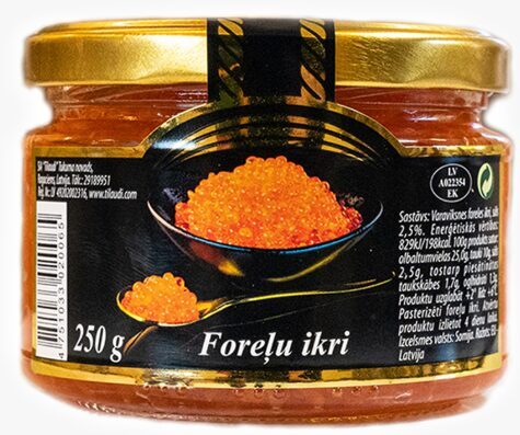 Tilaudi trout caviar 250 g