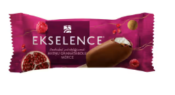 Ekselence ice cream raspberry-pomegranate 82ml/70g