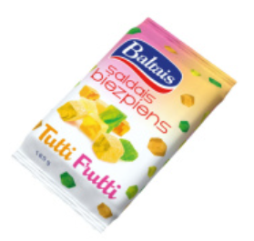 Baltais sweet curd “Tutti Frutti” 180 g