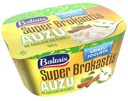 Baltais oatmeal super breakfast with apples and cinnamon 160 g