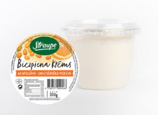 Straupe sweet curd cream with orange - sea buckthorn additive 200 g